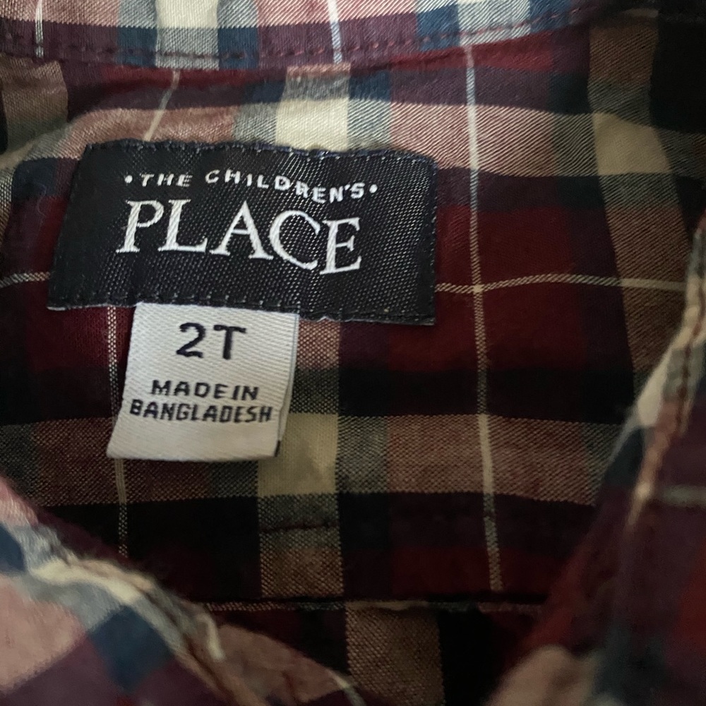 Maroon button down - Picture 2 of 2